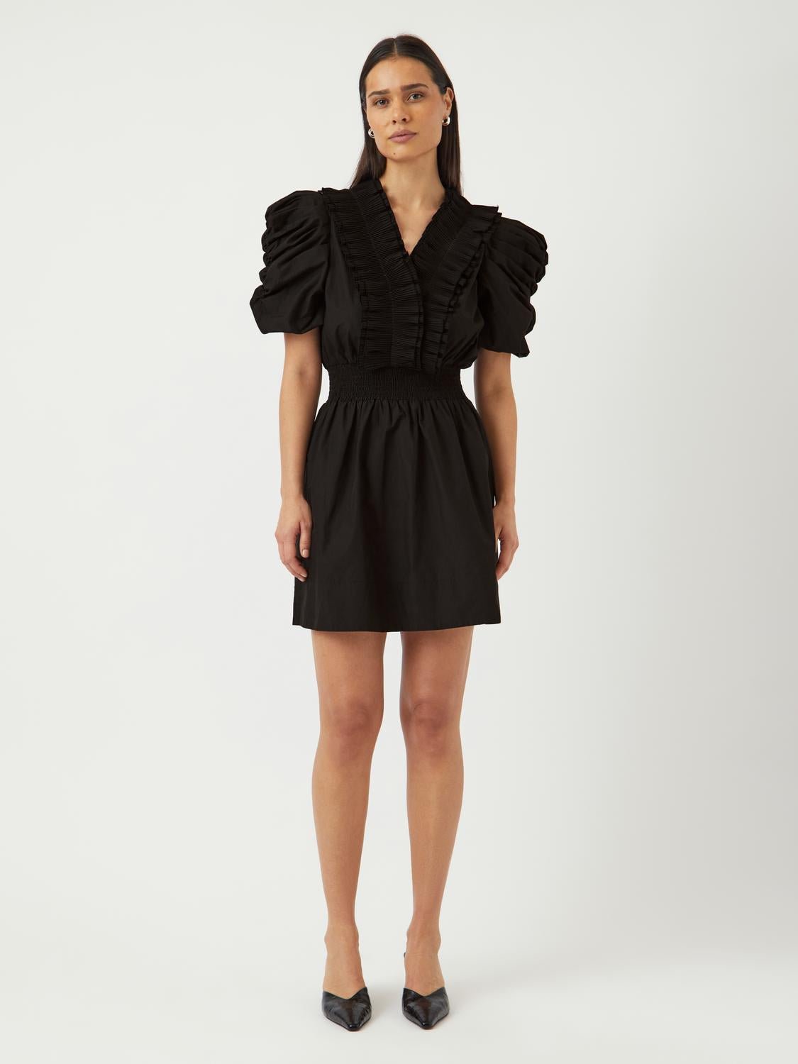 YASAKERA Short Dress - Black - VERO MODA & VILA Bergvik